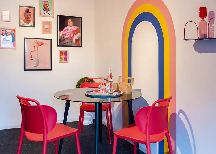 Pop Art Apartment - Balkon, Netflix, Nespresso, Zentral, Messe